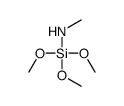 N-trimethoxysilylmethanamine Structure