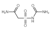 2-(carbamoylsulfamoyl)acetamide结构式