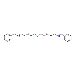 N-benzyl-2-[2-[2-[2-(benzylamino)ethoxy]ethoxy]ethoxy]ethanamine Structure