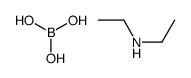 bis(diethylammonium) heptaoxotetraborate(2-)结构式
