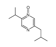 2-(1-methylethyl)-5-(2-methylpropyl)pyrazine-1-oxide Structure