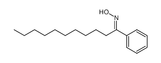 1-phenylundecan-1-one oxime结构式