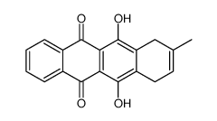 6,11-dihydroxy-8-methyl-7,10-dihydrotetracene-5,12-dione Structure