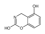 5-Hydroxy-3,4-dihydro-2H-benzo[e][1,3]oxazin-2-one结构式