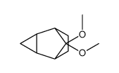 8,8-Dimethoxytricyclo[3.2.1.02,4]octane Structure