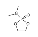 N,N-dimethyl-2-oxo-1,3,2λ5-dioxaphospholan-2-amine结构式