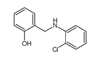 2-[(2-CHLORO-PHENYLAMINO)-METHYL]-PHENOL structure