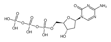 5-Aza-2'-deoxycytidine-5'-triphosphate structure