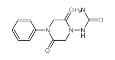 (2,5-dioxo-4-phenyl-piperazin-1-yl)urea Structure