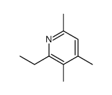 2-ethyl-3,4,6-trimethylpyridine Structure