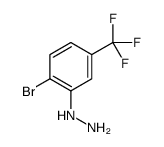 (2-BROMO-5-(TRIFLUOROMETHYL)PHENYL)HYDRAZINE picture