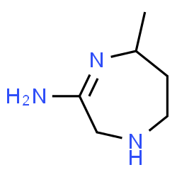 1H-1,4-Diazepin-3-amine,2,5,6,7-tetrahydro-5-methyl-(9CI) Structure