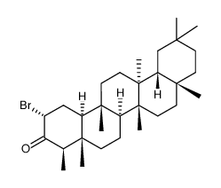 2α-bromofriedel-3-one Structure