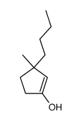 1-Cyclopenten-1-ol, 3-butyl-3-methyl- (9CI)结构式
