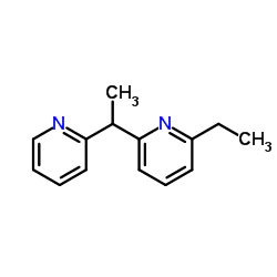 Pyridine, 2-ethyl-6-[1-(2-pyridinyl)ethyl]- (9CI)结构式