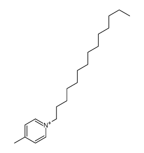 Pyridinium, 4-methyl-1-tetradecyl- Structure