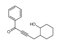 4-(2-hydroxycyclohexyl)-1-phenylbut-2-yn-1-one Structure