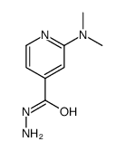 4-Pyridinecarboxylicacid,2-(dimethylamino)-,hydrazide(9CI) structure