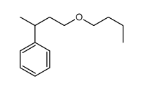 4-butoxybutan-2-ylbenzene Structure