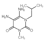 4,5-二氨基-3-异丁基-1-甲基嘧啶-2,6-二酮图片