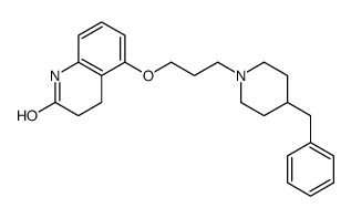 5-[3-(4-benzylpiperidin-1-yl)propoxy]-3,4-dihydro-1H-quinolin-2-one结构式