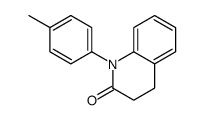 1-(4-methylphenyl)-3,4-dihydroquinolin-2-one结构式