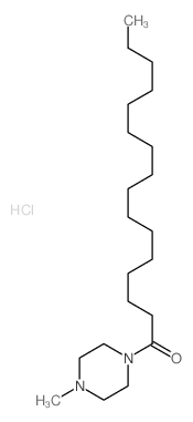 1-(4-methylpiperazin-1-yl)hexadecan-1-one结构式