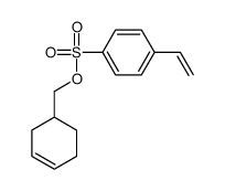 cyclohex-3-en-1-ylmethyl 4-ethenylbenzenesulfonate Structure