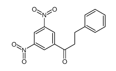 1-(3,5-dinitrophenyl)-3-phenylpropan-1-one结构式