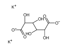 dipotassium,(2S,3R,4S,5R)-2,3,4,5-tetrahydroxyhexanedioate结构式