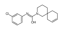 N-(3-chlorophenyl)-2-azaspiro[5.5]undec-9-ene-2-carboxamide Structure