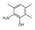 Phenol,2-amino-3,5,6-trimethyl- Structure