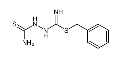3-thiocarbamoyl-thiocarbazic acid benzyl ester Structure