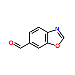 苯并[D]恶唑-6-甲醛结构式