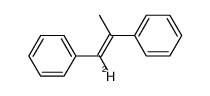 (E)-1-deuterio-1,2-diphenyl-propene Structure