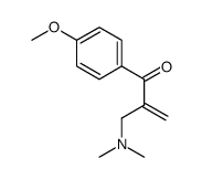 2-[(dimethylamino)methyl]-1-(4-methoxyphenyl)prop-2-en-1-one Structure