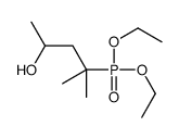 4-diethoxyphosphoryl-4-methylpentan-2-ol结构式