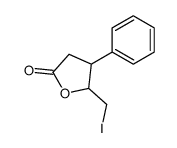 5-(iodomethyl)-4-phenyloxolan-2-one结构式