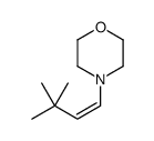 4-(3,3-dimethylbut-1-enyl)morpholine结构式