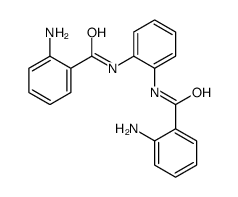 2-amino-N-[2-[(2-aminobenzoyl)amino]phenyl]benzamide结构式