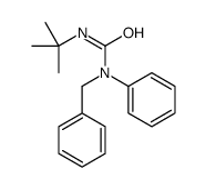 1-benzyl-3-tert-butyl-1-phenylurea结构式