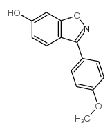 3-(4-METHOXY-PHENYL)-BENZO[D]ISOXAZOL-6-OL structure