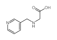Glycine,N-(3-pyridinylmethyl)- Structure