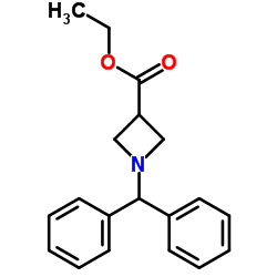 Ethyl 1-(diphenylmethyl)-3-azetidinecarboxylate picture