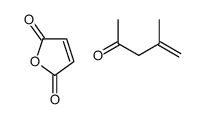 furan-2,5-dione,4-methylpent-4-en-2-one Structure