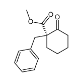 methyl (R)-1-benzyl-2-oxocyclohexanecarboxylate Structure