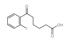 6-(2-iodophenyl)-6-oxohexanoic acid结构式