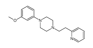 1-(3-methoxyphenyl)-4-(2-pyridin-2-ylethyl)piperazine Structure