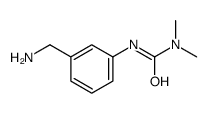 3-[3-(aminomethyl)phenyl]-1,1-dimethylurea Structure