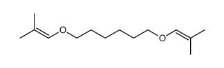 1,6-bis(2-methylprop-1-enoxy)hexane结构式